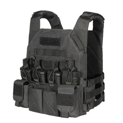 China Tactico de chaleco of outdoor activities YAKEDA the other training black nylon lightweight combat police security military tactical vest for sale