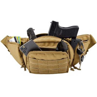 Κίνα Hanging Firearm Bolsa Fanny Pack Wild Bags Convenient 20L Outdoor Tactical Invisible Wrist Waist Convenient Bag προς πώληση