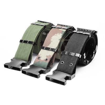 China Nylon or Adjustable Duty Belt PP Police Belt Combat Military Tactical Belt for Outdoor Activity Hiking Camping en venta