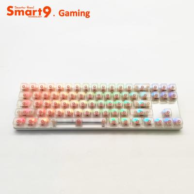 China Plastic Smart9 Selling Wireless USB Mechanical Keyboard Gaming Keyboard for sale