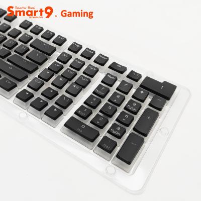 China Pulled Multimedia Dual Keys Smart9 Pudding Keycaps Mechanical Keyboard PBT Keycaps for sale