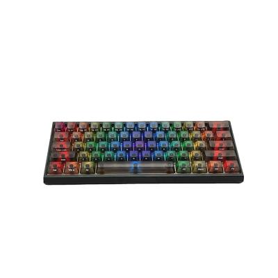 China Smart9 Metal Keyboard Bestselling Hybrid RGB Backlit Black Wireless Gaming Keyboard for sale