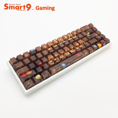 China Home Office Smart9 Mechanical Keyboard Wireless Games Hot Selling Mechanical Keyboard for sale