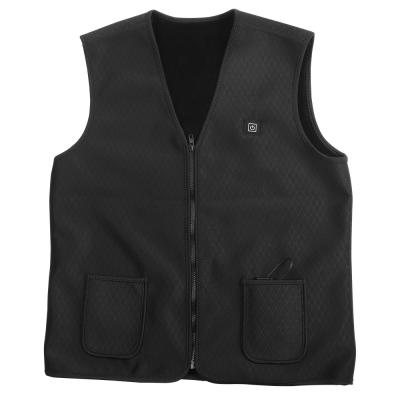 China 2018 New Sale Carbon Fiber Heating Vest Far Infrared Warm Clothing Men Women Winter Sustainable Warm Electric Heated Vest for sale