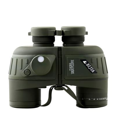 China Rubber + Metal BJ100102 7x50 Military Binoculars With Compass And Gauge Distance for sale