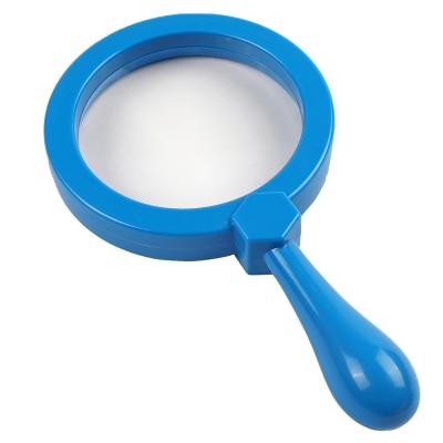 China Mini beautiful plastic magnifying glasses for primary science researching children as present or gifts for sale