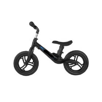 China Popular Frame Magnesium Alloy Kids Balance Bike / Black Balance Bike For 2 Years Old / 12 Inch Wheels Balance Bike for sale