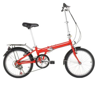 China Kickstand LEWEE Mini Light Weight Aluminum Folding Bike for sale