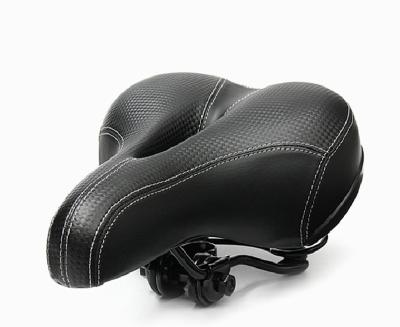 China Saddle Seat Breathable Wide Soft Comfortable Soft and Comfort Bike Saddle Seat Cushion Large Bum Sprung Pad Bike Bicycle for Outdoor Cycling for sale