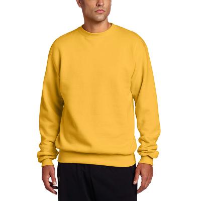 China 100% Blank Cotton Crewneck Sweatshirt Men Plain Anti-Shrink Sweatshirt Men for sale