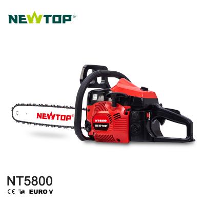 China 2-Stroke NT5800 Gasoline Gasoline Chainsaw 58cc Cutting Wood Making for sale