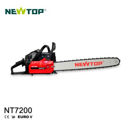 China 2-Stroke 72cc Big Power Chainsaw Gasoline Similar With Hus272 Model With 24