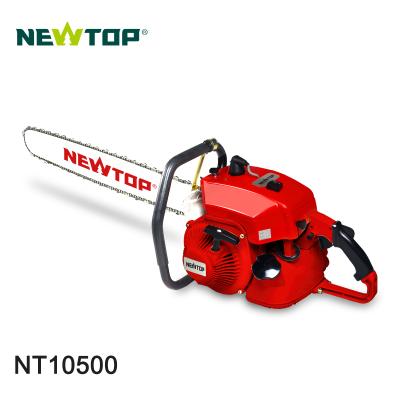 China 2-Stroke 105cc 4.8kw big power chainsaw similar with ms070 for sale