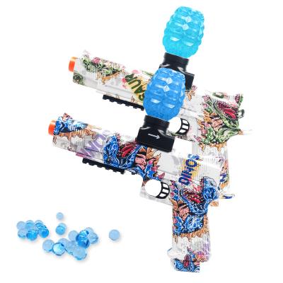 China Shooting Playing Games Hot Electric Splash M1911 Gel Ball Blaster With Water Beads Gel Ball Outdoor Activities Play Gun Gifts For Boys for sale