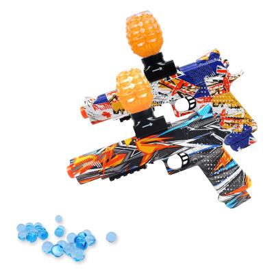 China Shooting Playing Games Gel Gun Rechargeable Electric Water Gel Ball Blaster M1911 With Gel Blaster Beads Launch Toy for sale