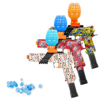 China Shooting Playing 2022 Games Toy Gel Water Ball Orbi Guns Bullet Blaster Children Play Splatter Ball Gun Toy For Boys for sale