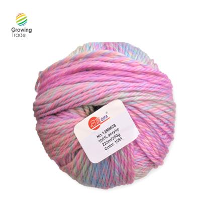 China Anti-insects 100g Acrylic Yarn 100% Hand Knitting Wholesale Dyed Type for sale