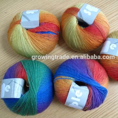 China Excellent Softness Multi Colored Wool And Polyamide Multi Variegated Abrasion-Resistant Multi Color for sale