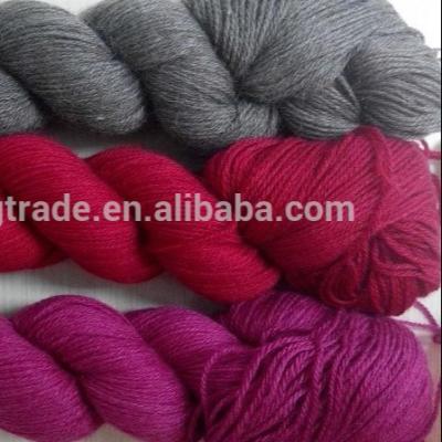 China Abrasion-resistant 50%yak/50%wool skein yarn, Merino wool, Tibet yak for sale