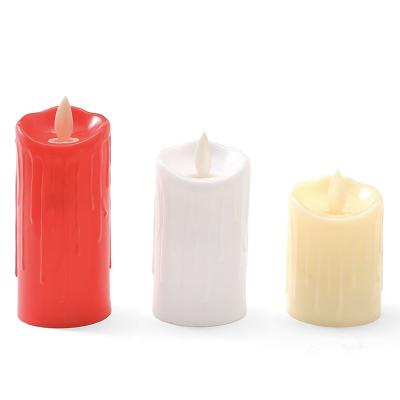 China To Wedding Flameless LED Tea Light Flickering Candles Pack of 12 Battery Operated For Festival Celebration Realistic Faux Candles for sale