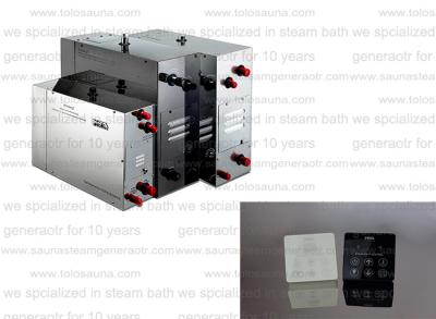 China Digital Portable Sauna Electric Steam Generator With Boil Dry Protection for sale