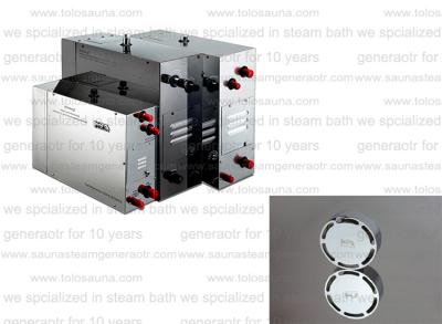 China 4.5kw Residential Steam Generator 220v / 380v with auto-descaling for Turkish bath for sale