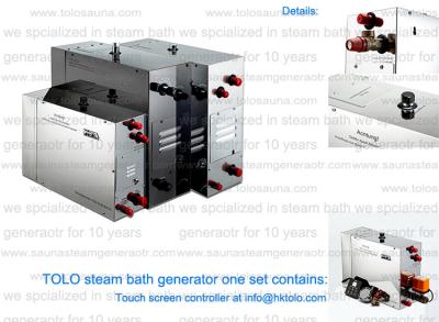 China 9kw Automatic Steam Bath Generator 400v with 3 phase for steam bath for sale