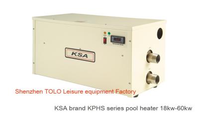 China Electric Swimming pool heater , energy saving 380V 40kw Spa Heaters for sale