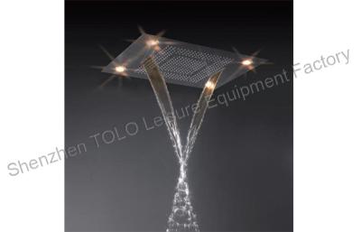 China 600 x 800mm Rainfall Shower Head Steam Room Accessories For Steam Room for sale