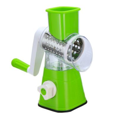 China Viable Multifunctional Cheese Garter Nut Carrot Shredder Round Vegetable Slicer Cutter Potato Cutter Slicer Cutter for sale