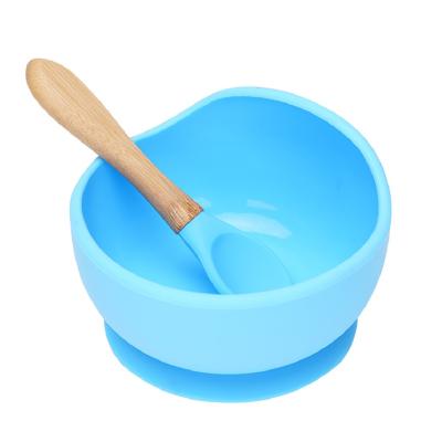 China BPA Free Dinnerware Baby Bombs Kids Dining Dinnerware Set Rolls Child Toddler Food Baby Silicon Suction Feeding Bowl for sale