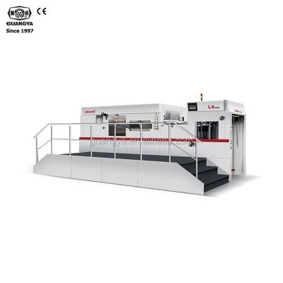 China Factory Automatic Paper Cardboard Punching And Die Cutting Embossing Machine With Scrap Stripping for sale