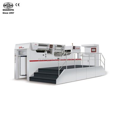 China Hot Foil Stamping LK106MT Automatic Hot Foil Stamping And Cutting Machine for sale