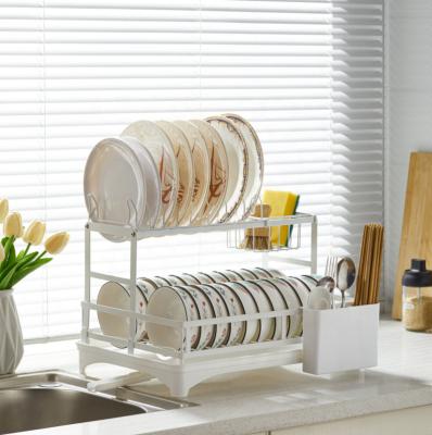 China Sustainable New style dish rack kitchen organizer shelf dish drying drainer rack. for sale