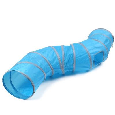 China Sustainable Indoor Home Pet Tunnels Cat Training Relaxing Equipment Agility Dog Tunnel for sale