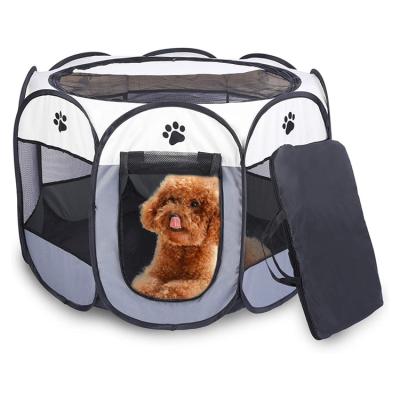 China Travel Dog House Playpen Multifunctional Pet Cage Breathable Portable Folding Outdoor Collapsible Tent for sale