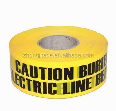 China Blue Line Undetectable Tape Pipe Underground Warning Device Undetectable for sale