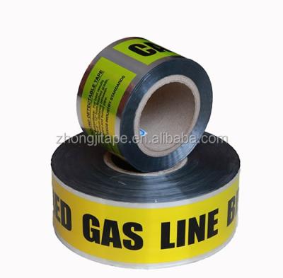 China Waterproof Yellow Underground Detectable Tape Warning Device for sale