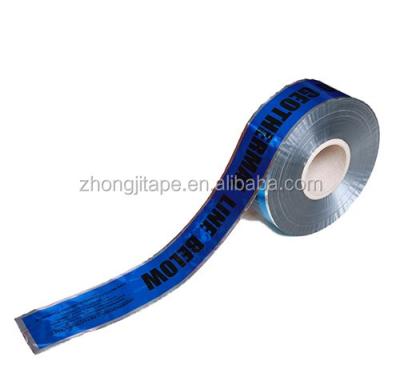 China Waterproof Blue Color Underground Traceable Tape For Waterline for sale