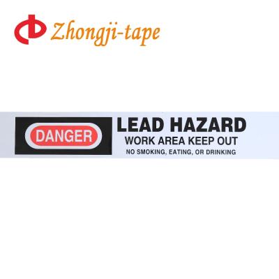 China Factory direct supply china lead non adhesive hazard hazard warning device with different size and colors for sale