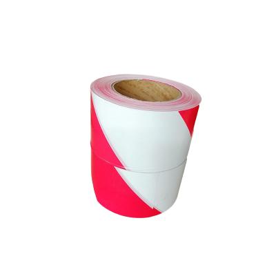 China High quality undetectable red and white precautionary tape for sale