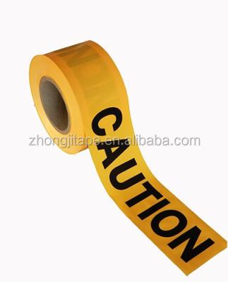 China Waterproof Custom PE Printable Precaution Tape for sale