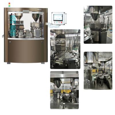 China Hoge snelheid 11,5 kW automatische pillenvulmachine poeder capsule vulmachine Te koop