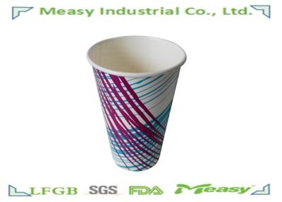 China Single PE Coated Cold Beverage Cups  with 500ml , Coca Cola Paper Cup  for sale