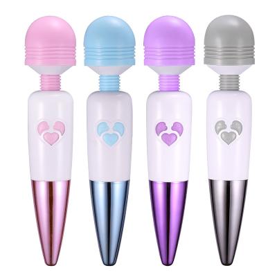 China Vibrator for Women Super Powerful Vibrators with Motor for Women USB G-spot Vibrator Massager Female Magic Wand for sale