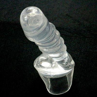 China Vibrator For Easy Transparent Bacteria Free Big Beautiful Women Masturb Crystal Glass Dildos High Clean for sale