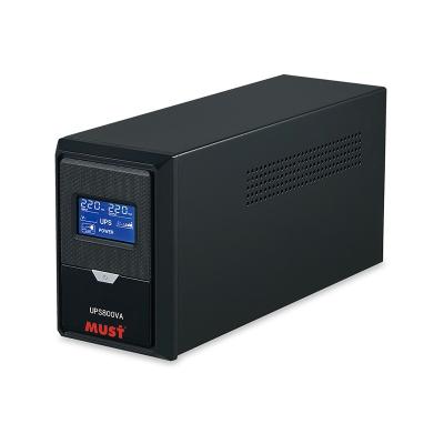 China UPS Offline Computer Uninterruptible Power Supply Small Power 500VA-3000VA 12VDC/24VDC/48VDC Optional for sale