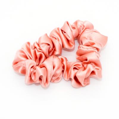 China Mulbery 16MM Silk Scrunchies 100% Hair 6A Silk Fabric Elastic Hair Scrunchies 4CM Luxury Silk Hair Scrunchies Te koop