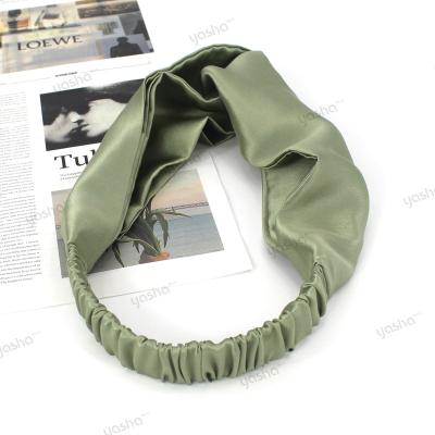 China 100% Silk Fabric Manufacturer Silk Headband Mulberry Silk Headband Scrunchies Te koop