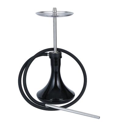 China 2021 Latest Hot Selling Cheap Shisha Softsomke European Good Quality Stainless Steel Russian Hookahs Big Size for sale